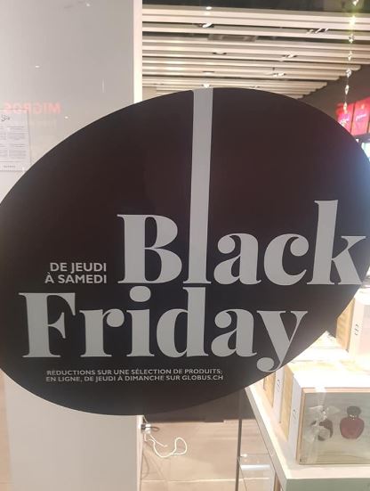 Black Friday Globus Marin Centre le 30.11.2019 