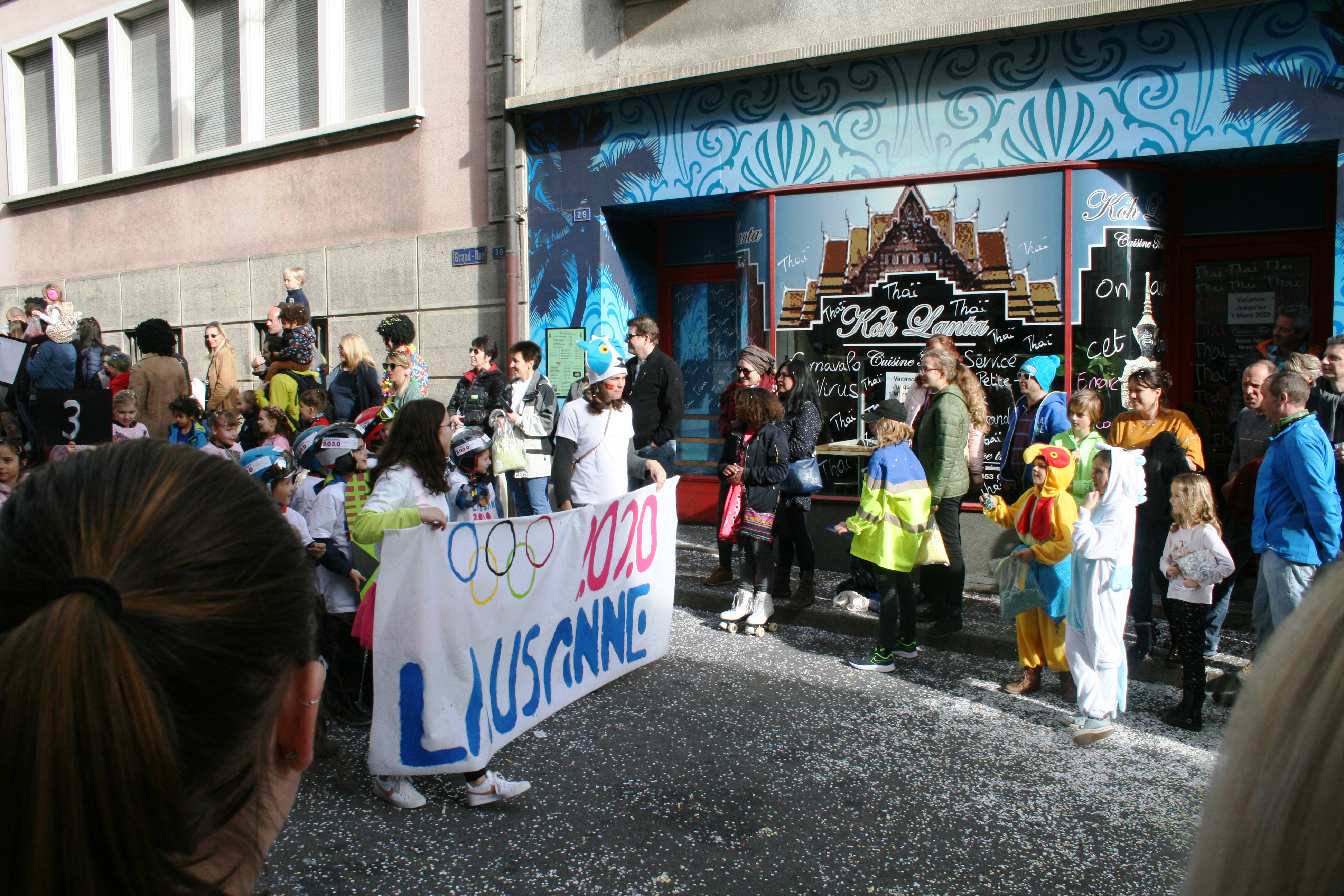 Dernier jour du carnaval de Châtel-St-Denis 
