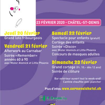 Préparation Carnaval de Châtel-St-Denis 2020