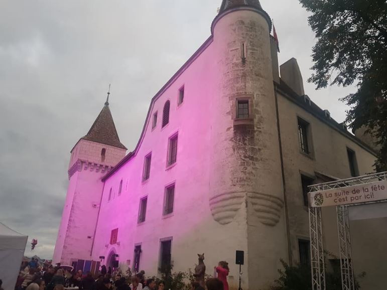 Anniversaire château de Nyon le 5 octobre 2019 