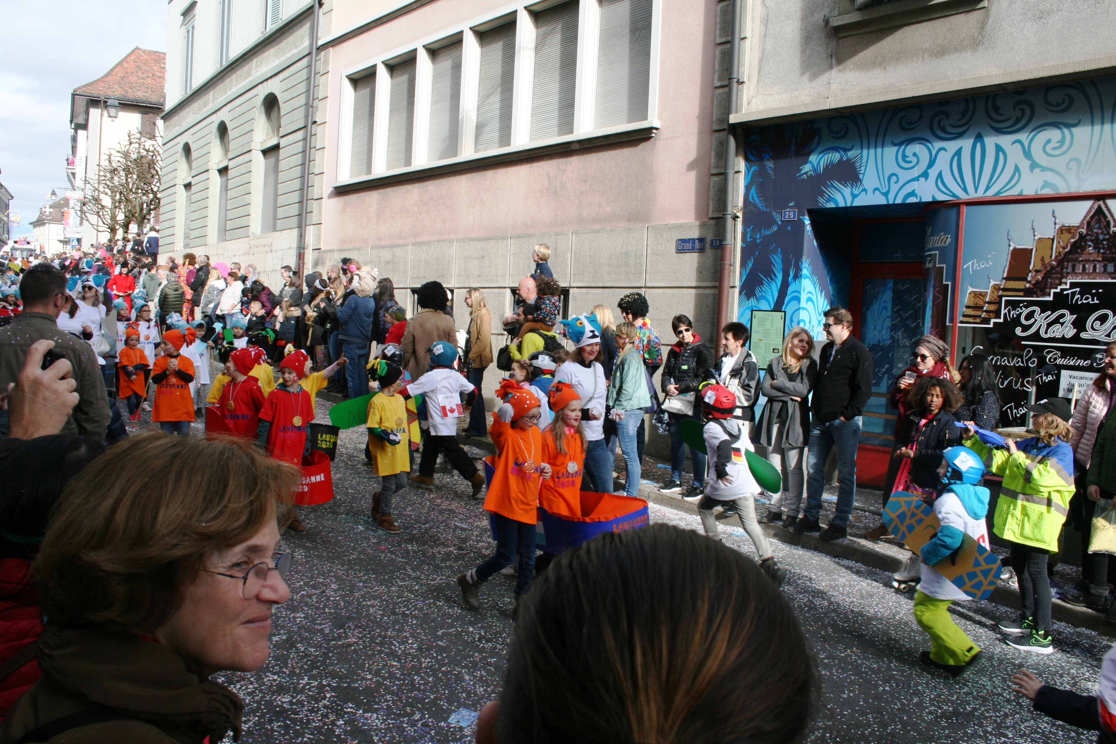Dernier jour du carnaval de Châtel-St-Denis 