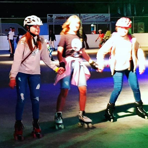 Disco roller patinoire des paccots le 04 09 2020 