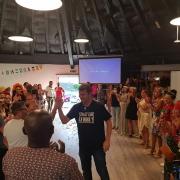 Fete de depart au casino du jura le 21 08 2020 