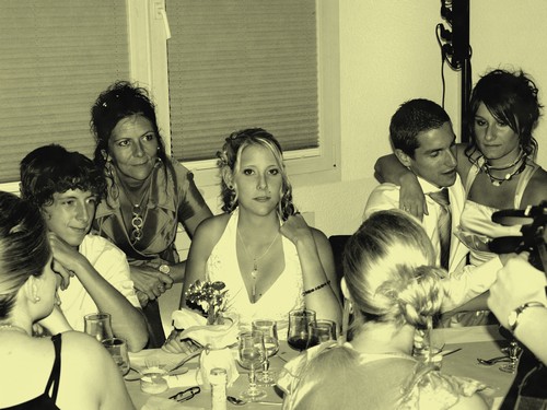 Le Samedi 29 Août 2009 Soirée de Mariage à Vucherens