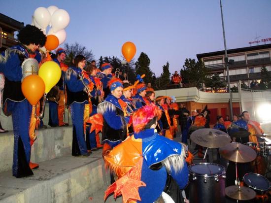 Carnaval Disco-Glace Crans-Montana 03.2011