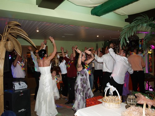 Le Samedi 6 Juin 2009 soirée privée : Mariage à la Lagune au Bouveret.