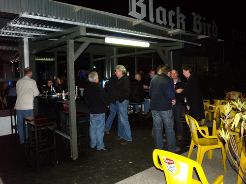 Soirée d'inauguration du tout nouveau Bar Black Bird Route Industriell