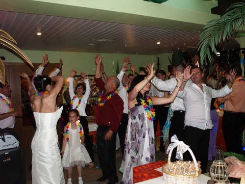 Le Samedi 6 Juin 2009 soirée privée : Mariage à la Lagune au Bouveret.