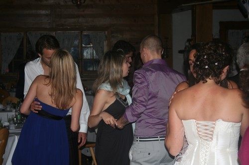 Le Samedi 19.09.2009 soirée de mariage au vieux chalet à crésuz