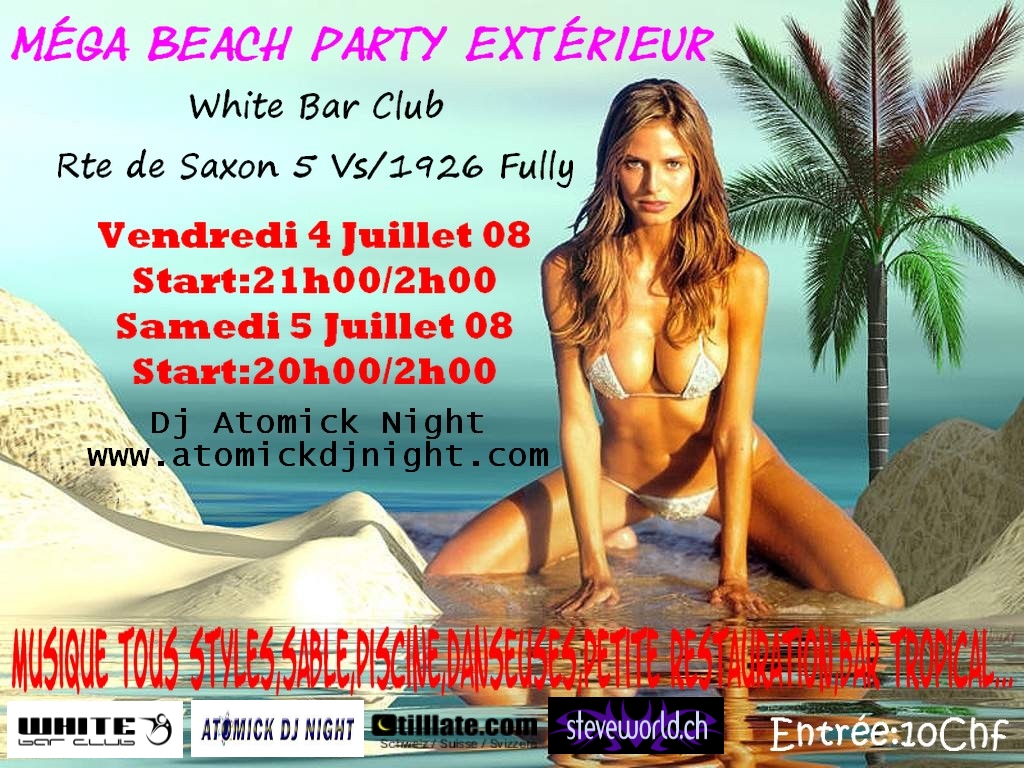 Soirée Beach Party.
