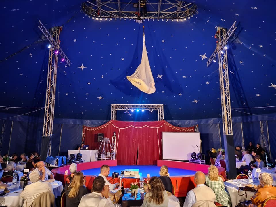 Mariage a avenches avec le cirque helvetia le 3 juillet 2021 