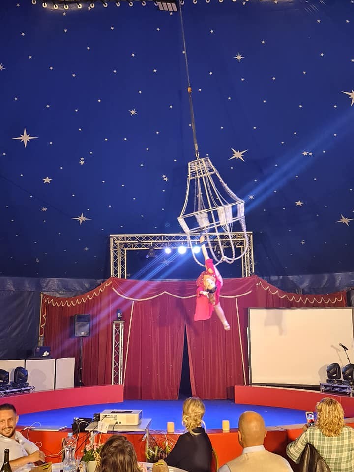 Mariage a avenches avec le cirque helvetia le 3 juillet 2021 