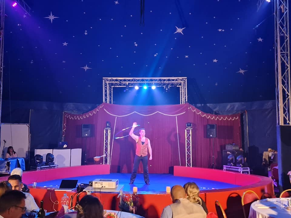 Mariage a avenches avec le cirque helvetia le 3 juillet 2021 