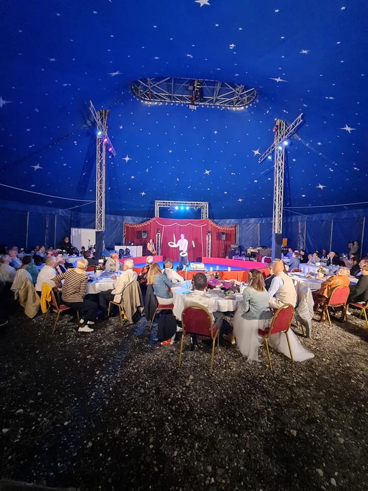Mariage a avenches avec le cirque helvetia le 3 juillet 2021 