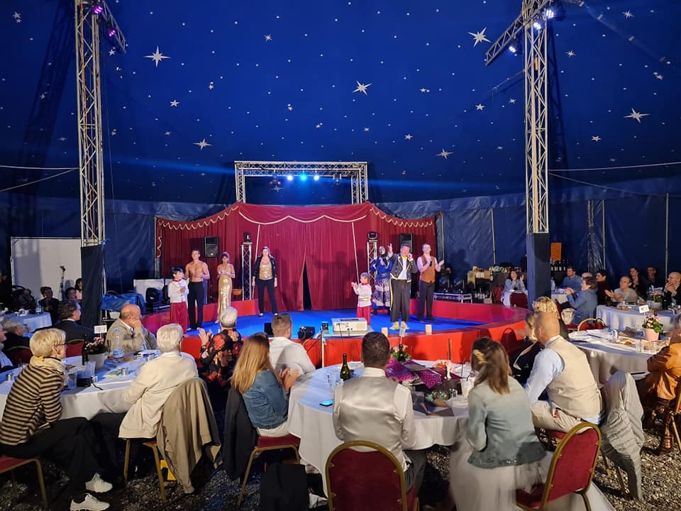 Mariage a avenches avec le cirque helvetia le 3 juillet 2021 