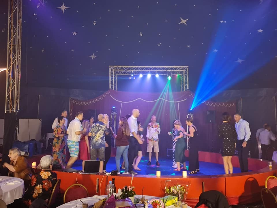 Mariage a avenches avec le cirque helvetia le 3 juillet 2021 