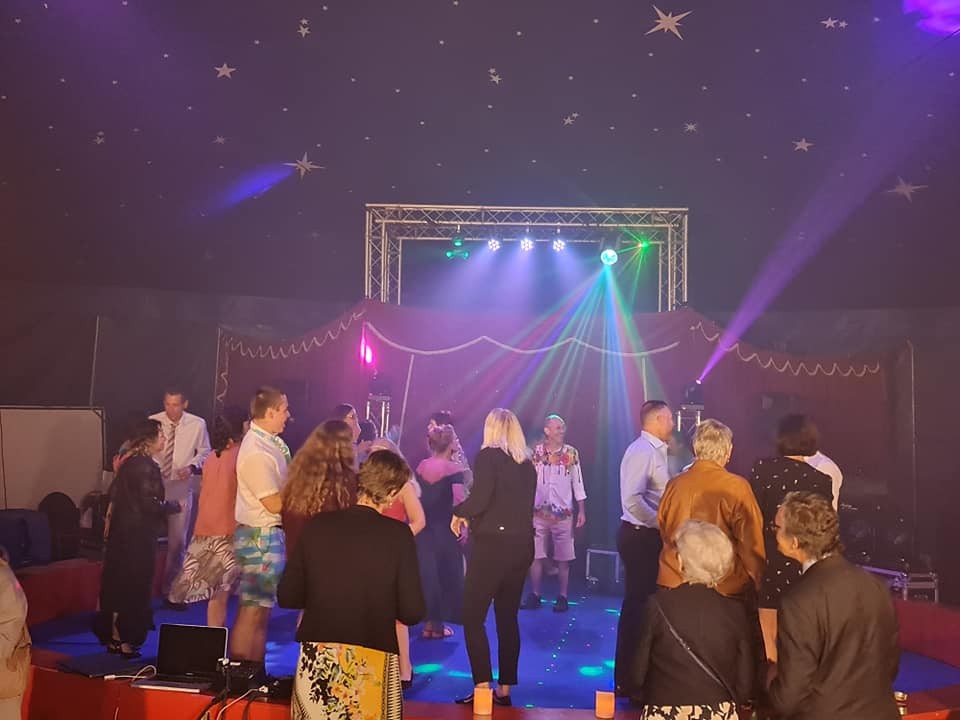 Mariage a avenches avec le cirque helvetia le 3 juillet 2021 