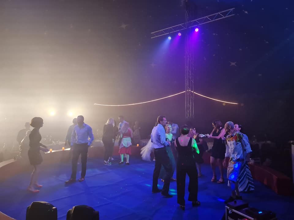Mariage a avenches avec le cirque helvetia le 3 juillet 2021 