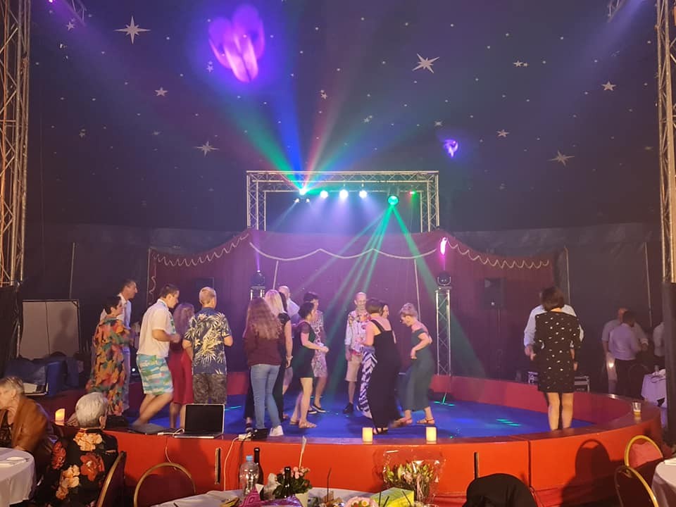 Mariage a avenches avec le cirque helvetia le 3 juillet 2021 