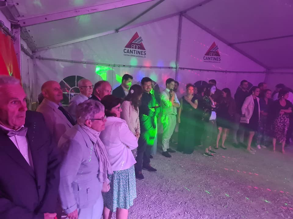 Mariage au paccots le 28 aout 2021 