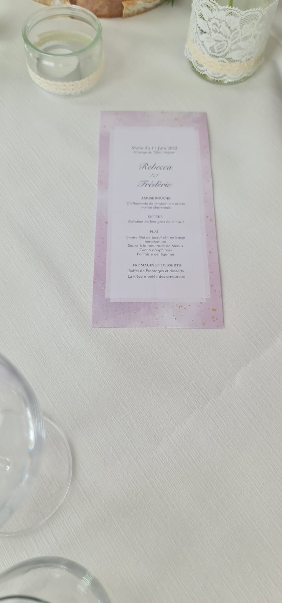 Mariage du 11 juin 2022 a l auberge du tilleul