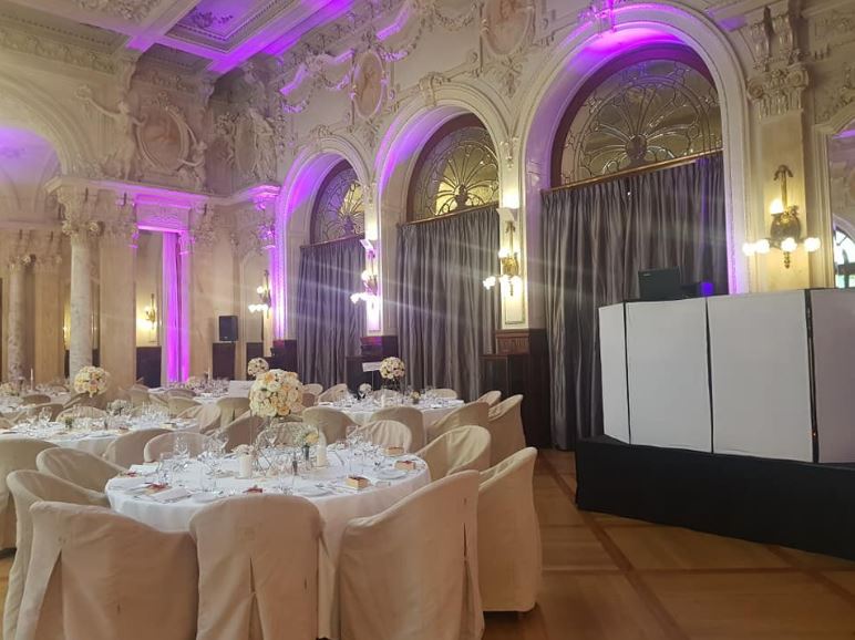 Mariage du 27 juillet 2019 Beau Rivage Lausanne 