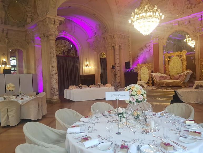 Mariage du 27 juillet 2019 Beau Rivage Lausanne 