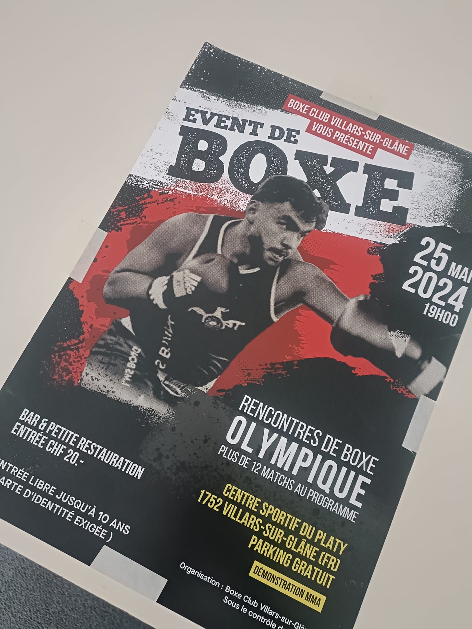 Meeting boxe le 25 05 24 villars sur glane atomick events