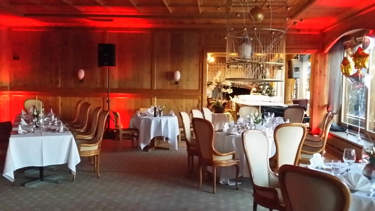 Le 31.12.2013 Soirée de Gala à Hôtel de L'Etrier à Crans-Montana