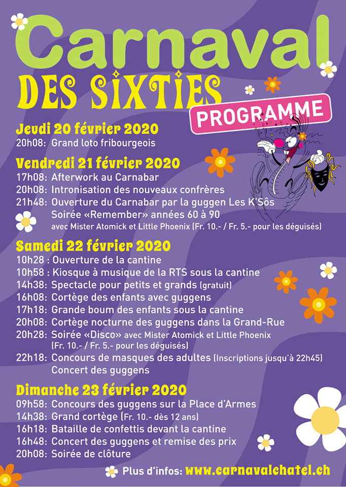 Préparation Carnaval de Châtel-St-Denis 2020