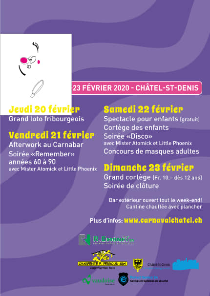 Préparation Carnaval de Châtel-St-Denis 2020 2