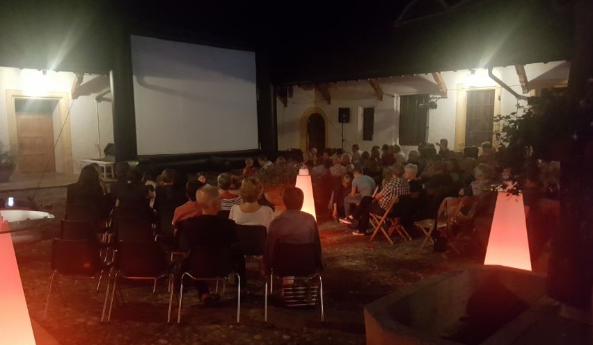 Projection écran géant 