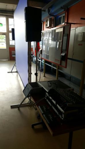 Projection écran géant