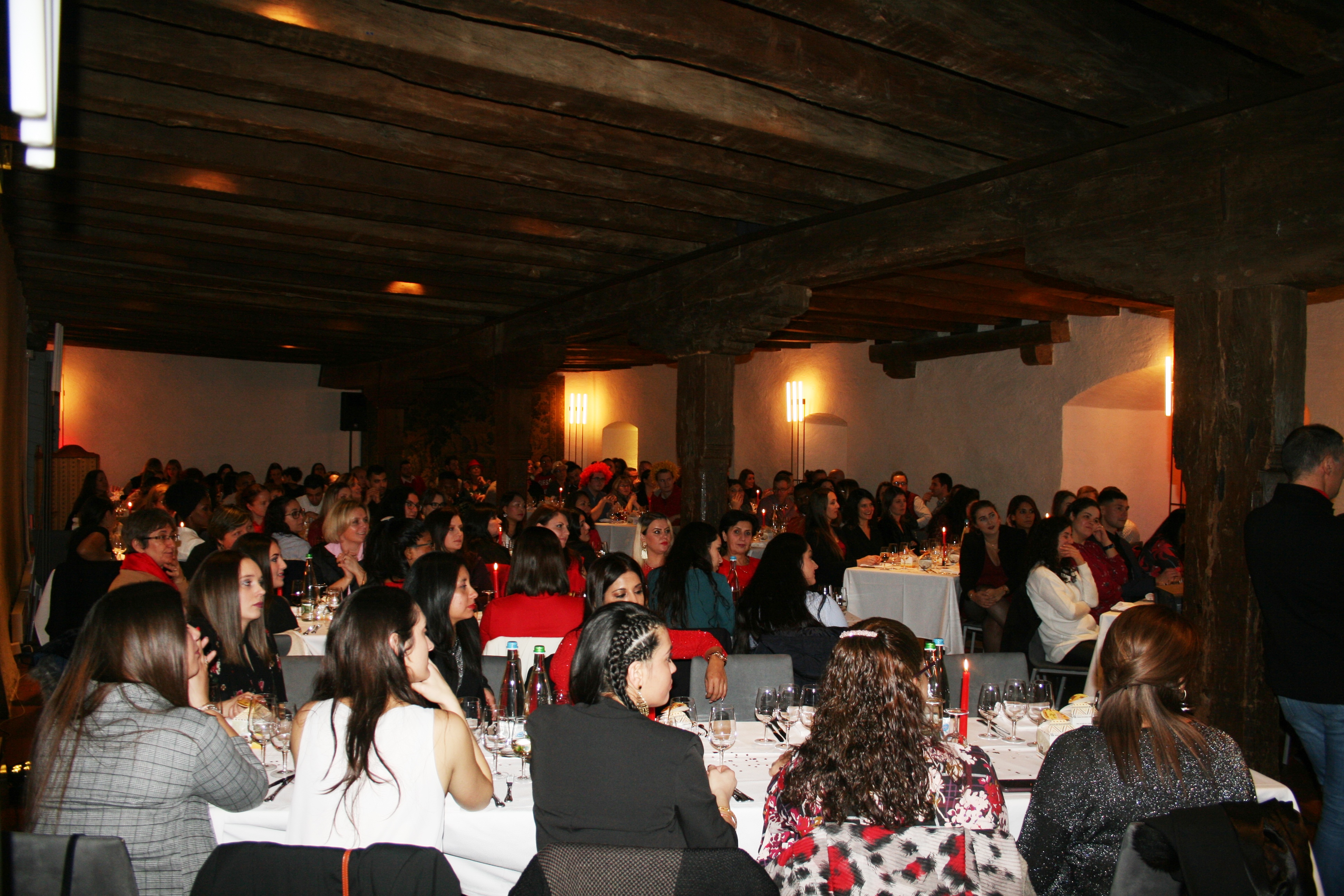 Château d'Oron soirée entreprise CRB 14.12.2018