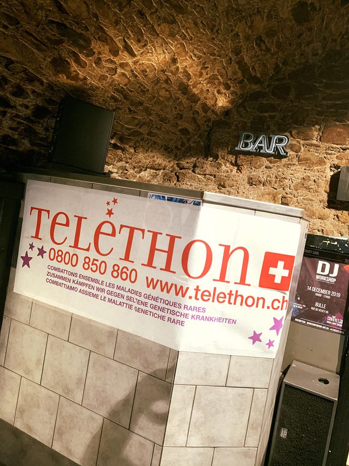 Soirée Téléthon à la Fabrick à Châtel-St-Denis le 07.12.2019