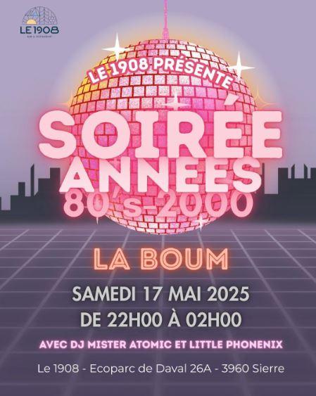 Soirée 80' Sierre