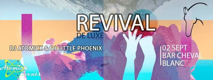 Cheval Blanc le 2 spetembre 2017 Mister Atomick et Little Phoenix
