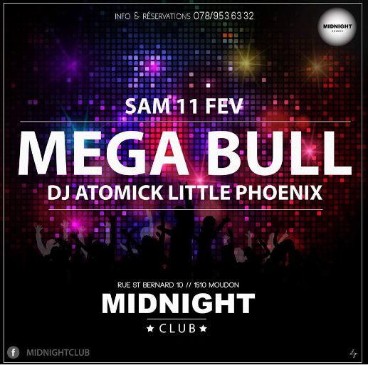 Mega bull Midnight Moudon Mister Atomick et Little Phoenix
