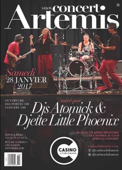 Casino Saxon 28 janvier 2017 Mister Atomick et Little Phoenix