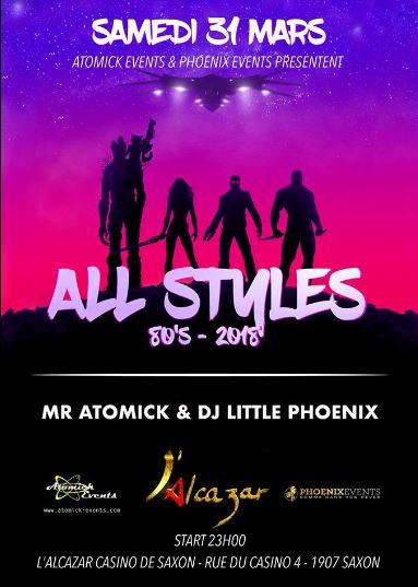 Soirée All Styles Alcazar Saxon